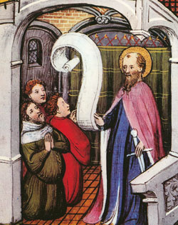 Saint Paul exhortant ses disciples Saint Paul exhortant ses disciples