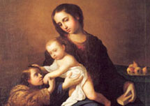 L'Enfant-Jésus et la Vierge Marie