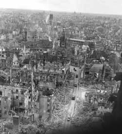 Münster bombed.