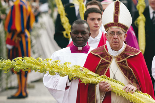 “ Where am I in this Passion ? ” (Palm Sunday, April 13, 2014).