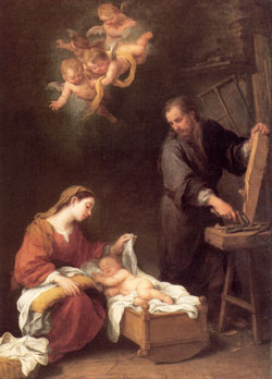 Holy Family, Murillo.