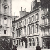 Madame Moitessier’s mansion in Paris.