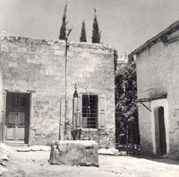 The convent’s inner courtyard.