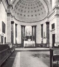 The chapel where he was ordained.