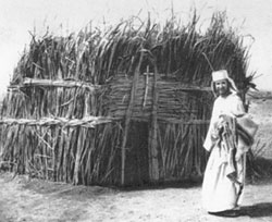 Father de Foucauld’s first hut.