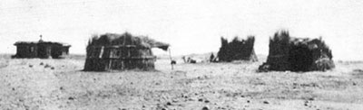 Huts in Tamanrasset.