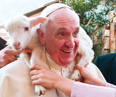“ God is not a good loser. He has a loving weakness for those who are lost. Like a shepherd, He ‘ goes out ’ into the night to seek out the lost sheep. ” (November 7, 2013, Morning homily)