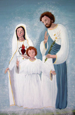 Holy Family at Fatima.