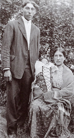 A young Catholic Indian married couple who radiate virtue.