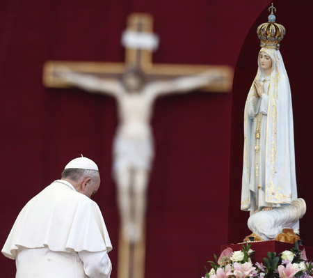 “In the end, My Immaculate Heart will triumph” ( July 13,  1917 )