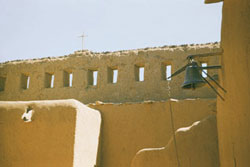 The fortified inner courtyard.