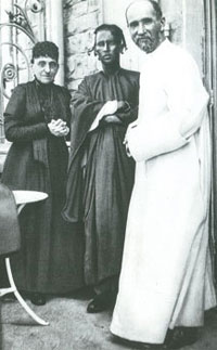 Father de Foucauld at the mansion of Madame de Bondy