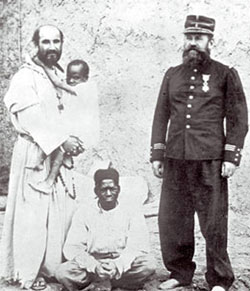 Father de Foucauld with Captain Regnault