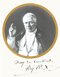 Pope St. Pius X Pope St. Pius X