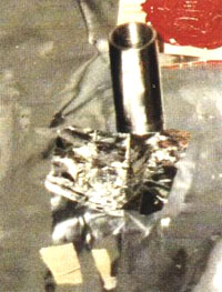 Fragments of the Holy Shroud