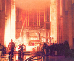 Fire of the Holy Shroud Chapel