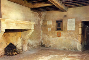 The room where Joan was born. The room where Joan was born.