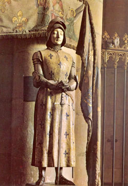 Joan, during Charles VII's coronation Joan, during Charles VII's coronation